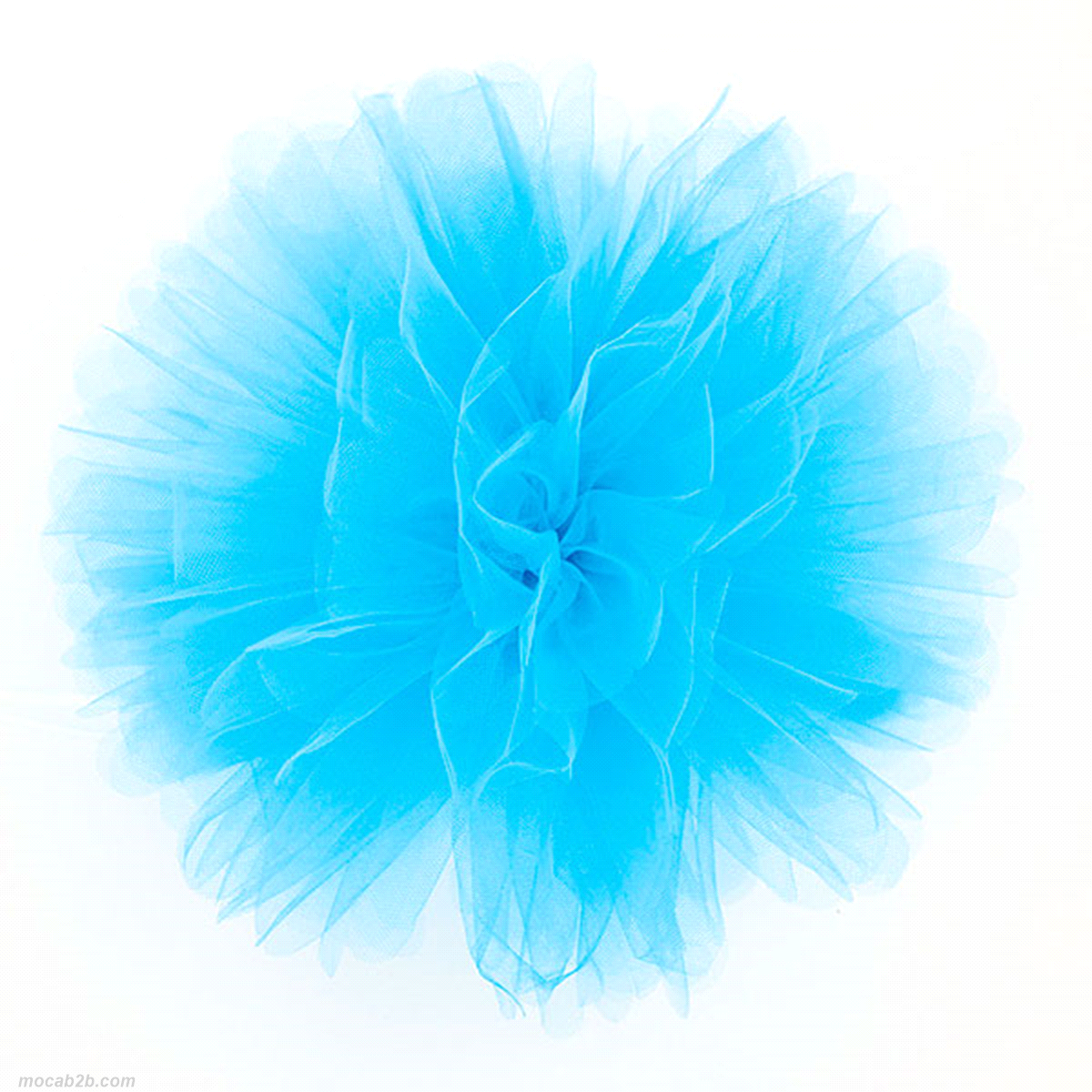 FLUFFY TULLE TURCHESE @25 