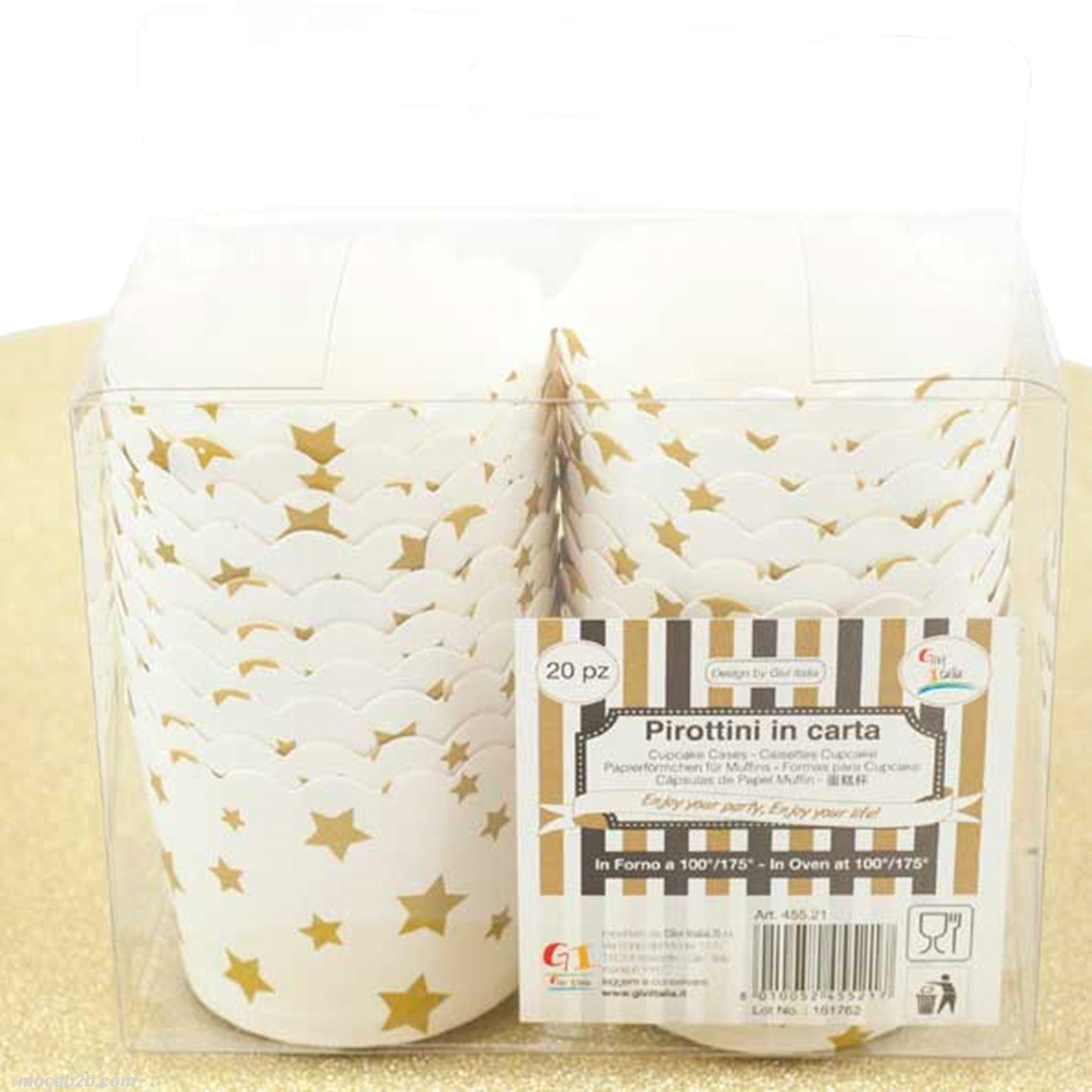 PIROTTINI STELLE ORO 5x4,5 x20pz 