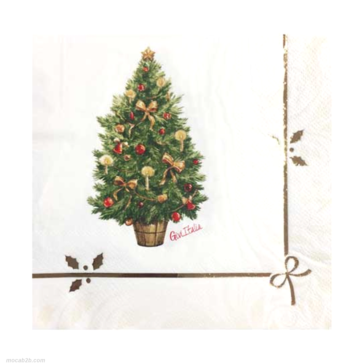 TOVAGLIOLI MAGIC XMAS ORO 33x33x16pz 