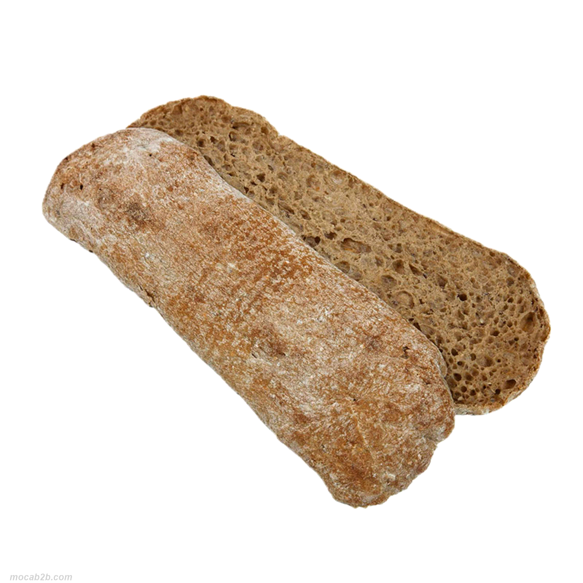 Sandwich Scrocchiarella è pretagliato e precotto. Grano tenero, segale, avena, orzo con semi di girasole, lino e sesamo. Pronta in pochissimi minuti 