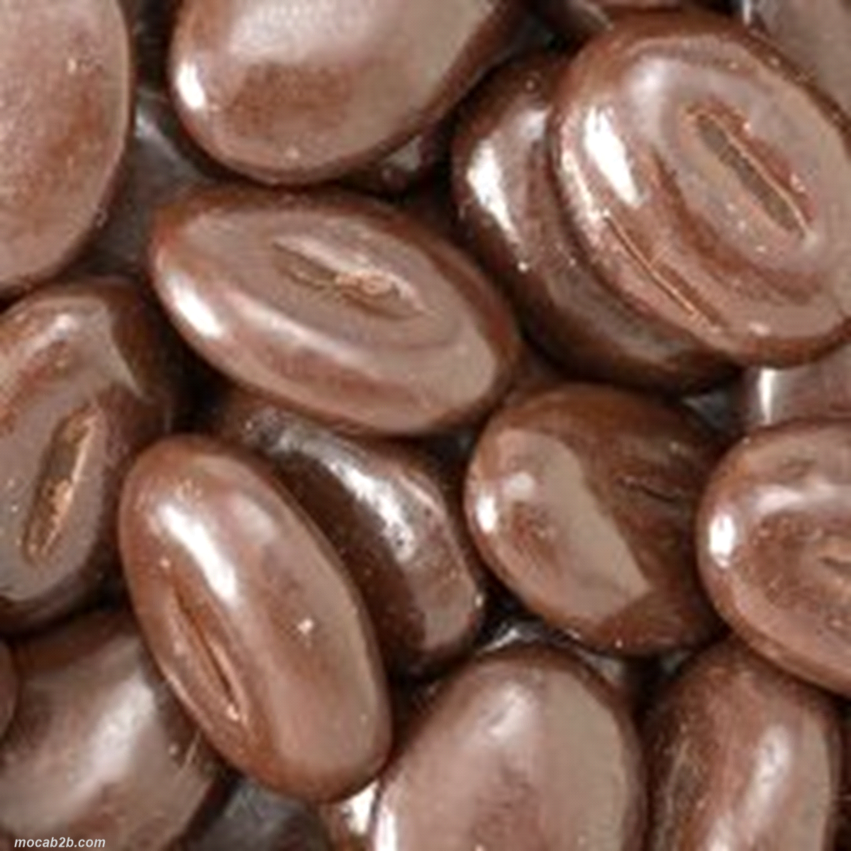 Chicchi di cioccolato fondente all’aroma di caffè. Lunghezza: 19 mm. Larghezza: 13 mm. Spessore: 5 mm
.vaschetta da 2000 g. 