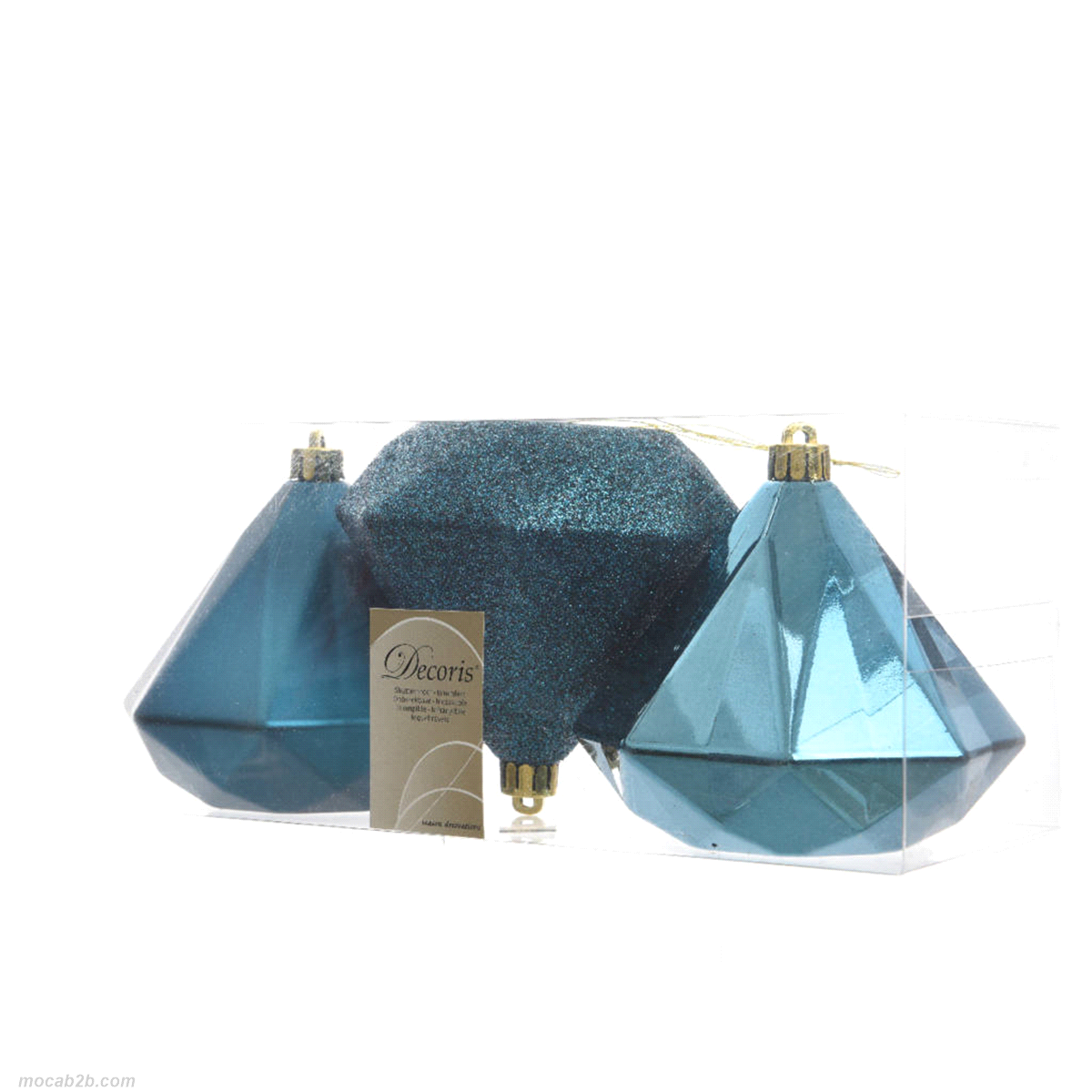 DIAMANTI BLU PETROLIO 10x10x3pz 