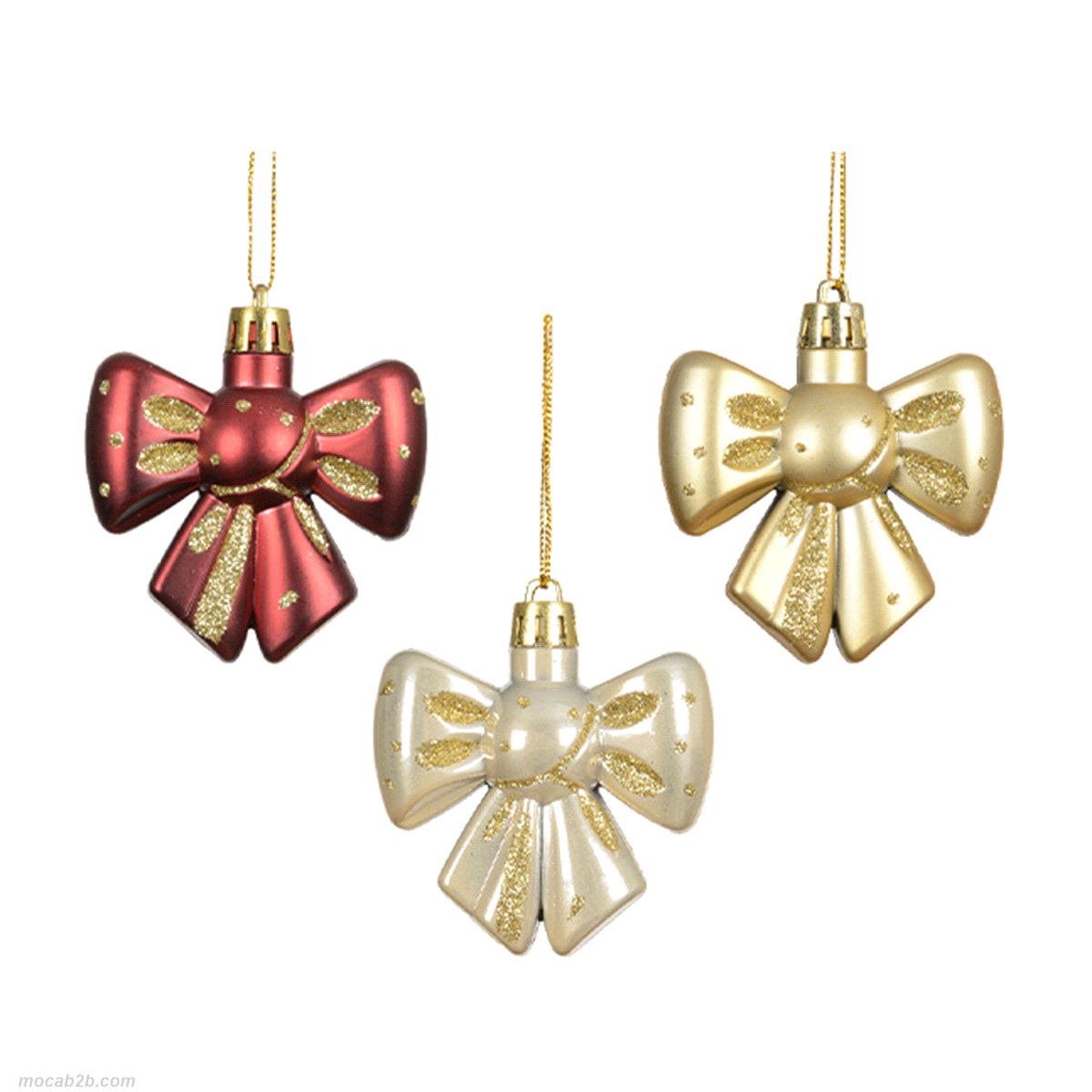 Addobbo natalizio in plastica. 