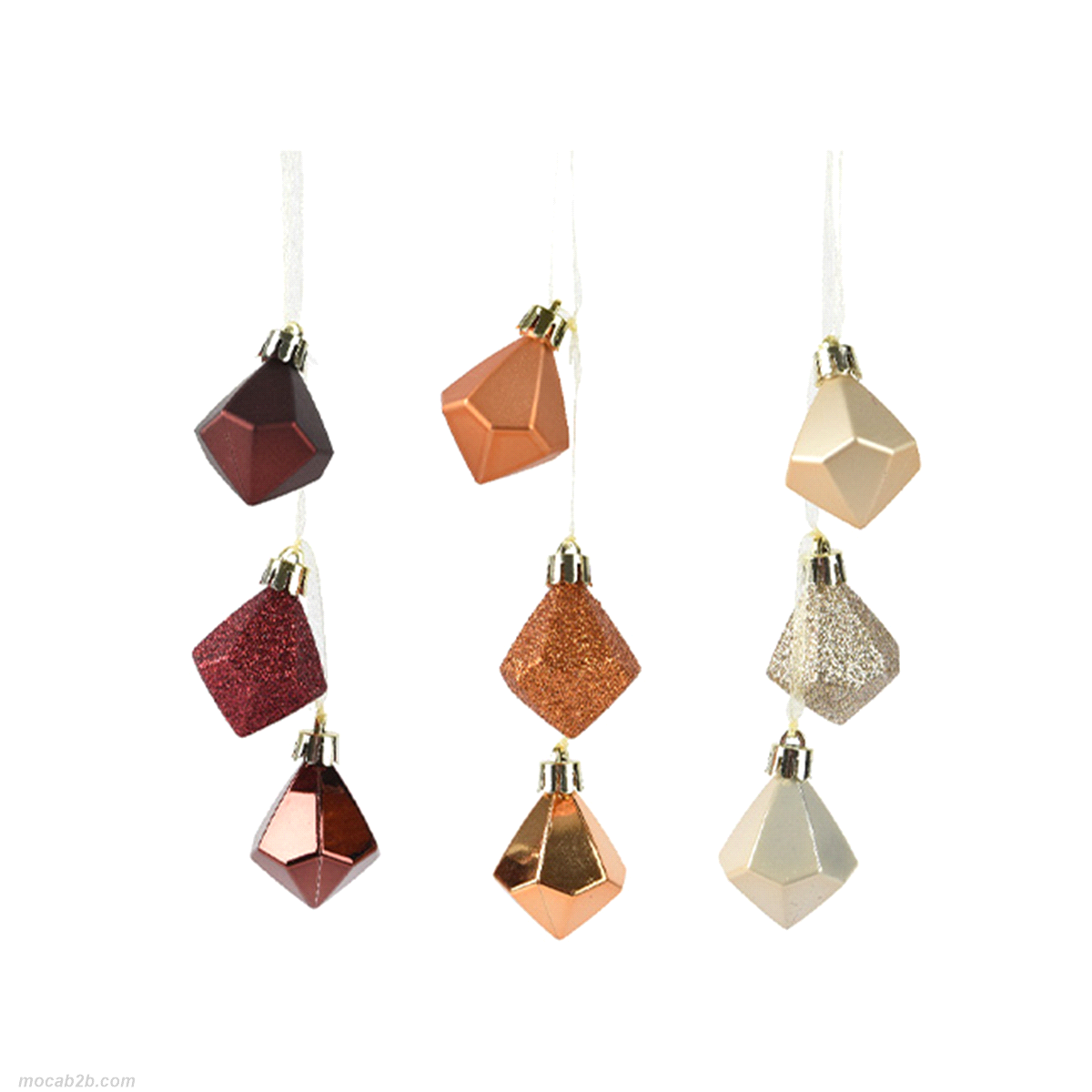 Addobbo natalizio in poyestere. 