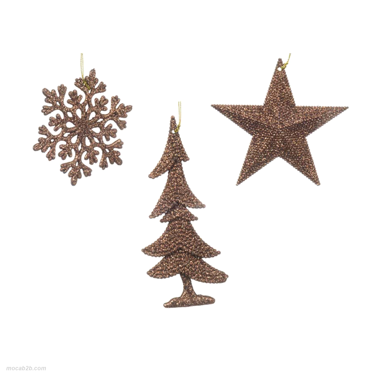 ADDOBBO MARRONE/ZENZERO ASSORTITI 8x10x10 