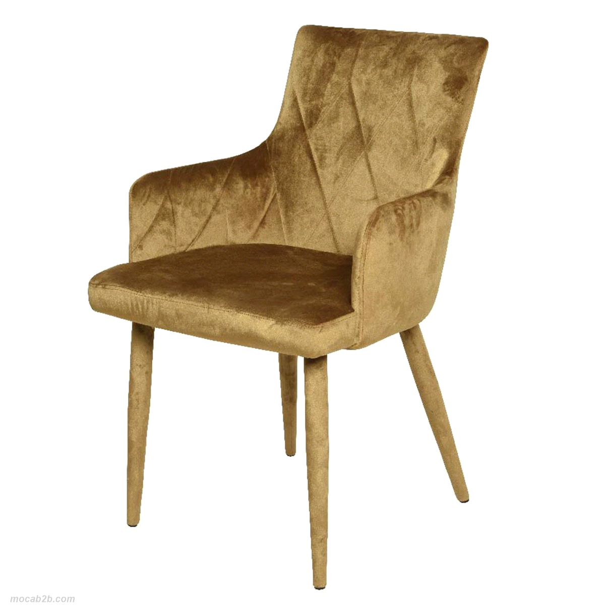 SEDIA VELLUTO ORO DA INTERNO 62x55 h87 