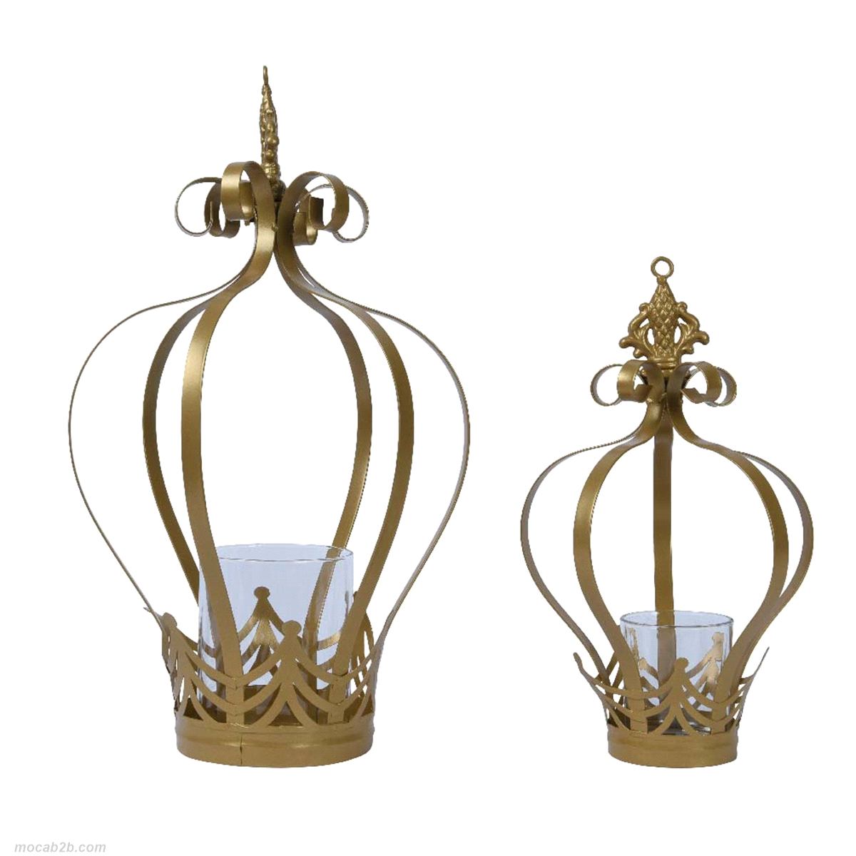 CORONE ORO PORTACANDELA @24,5h42 x2pz 