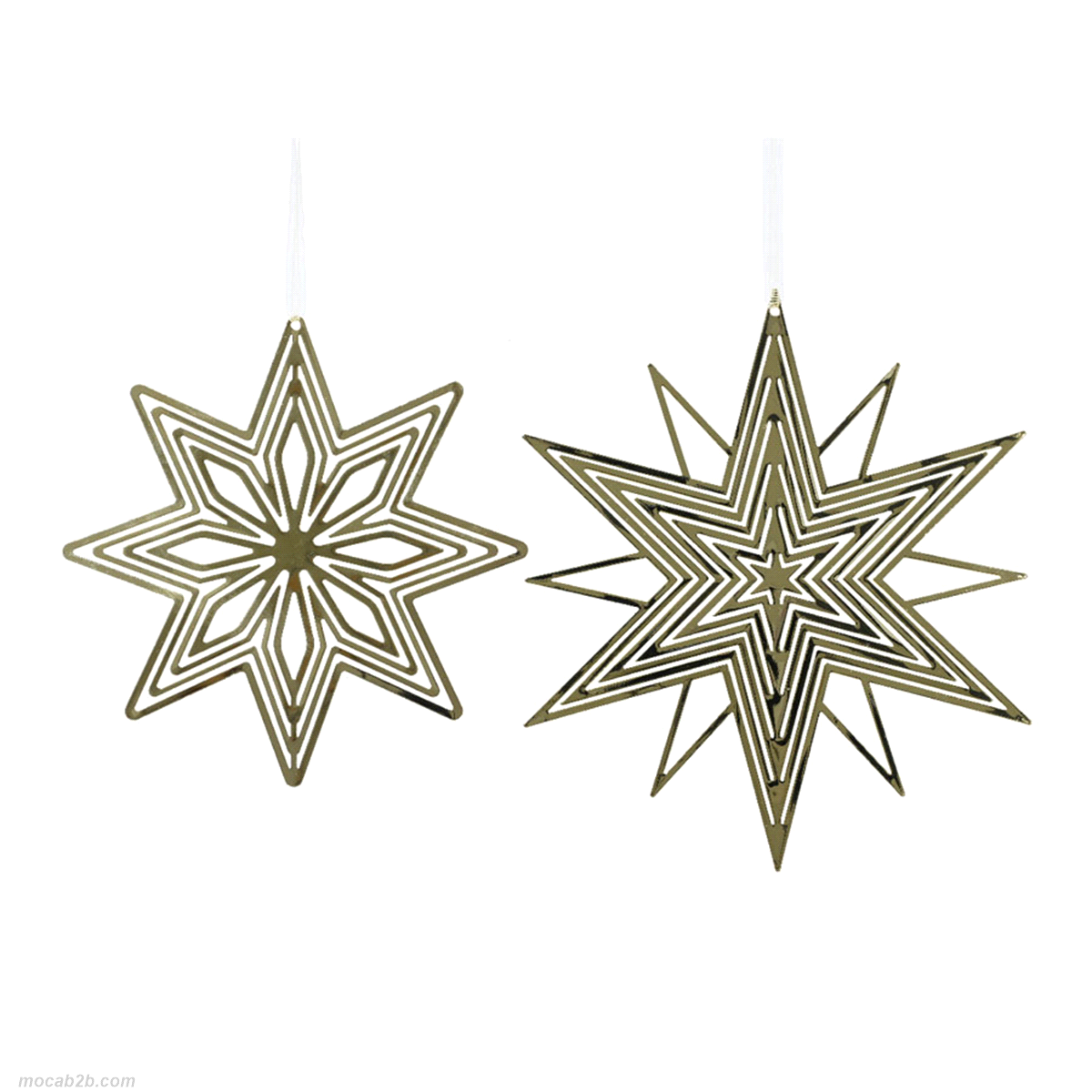 STELLA ORO IN FERRO IN 2 MODELLI ASSORTITI @7 h.8 