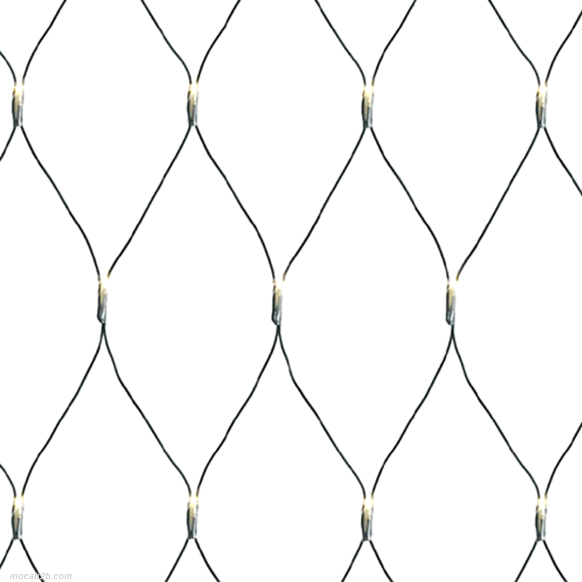 DECORAZIONE BIANCA LED 150x200 