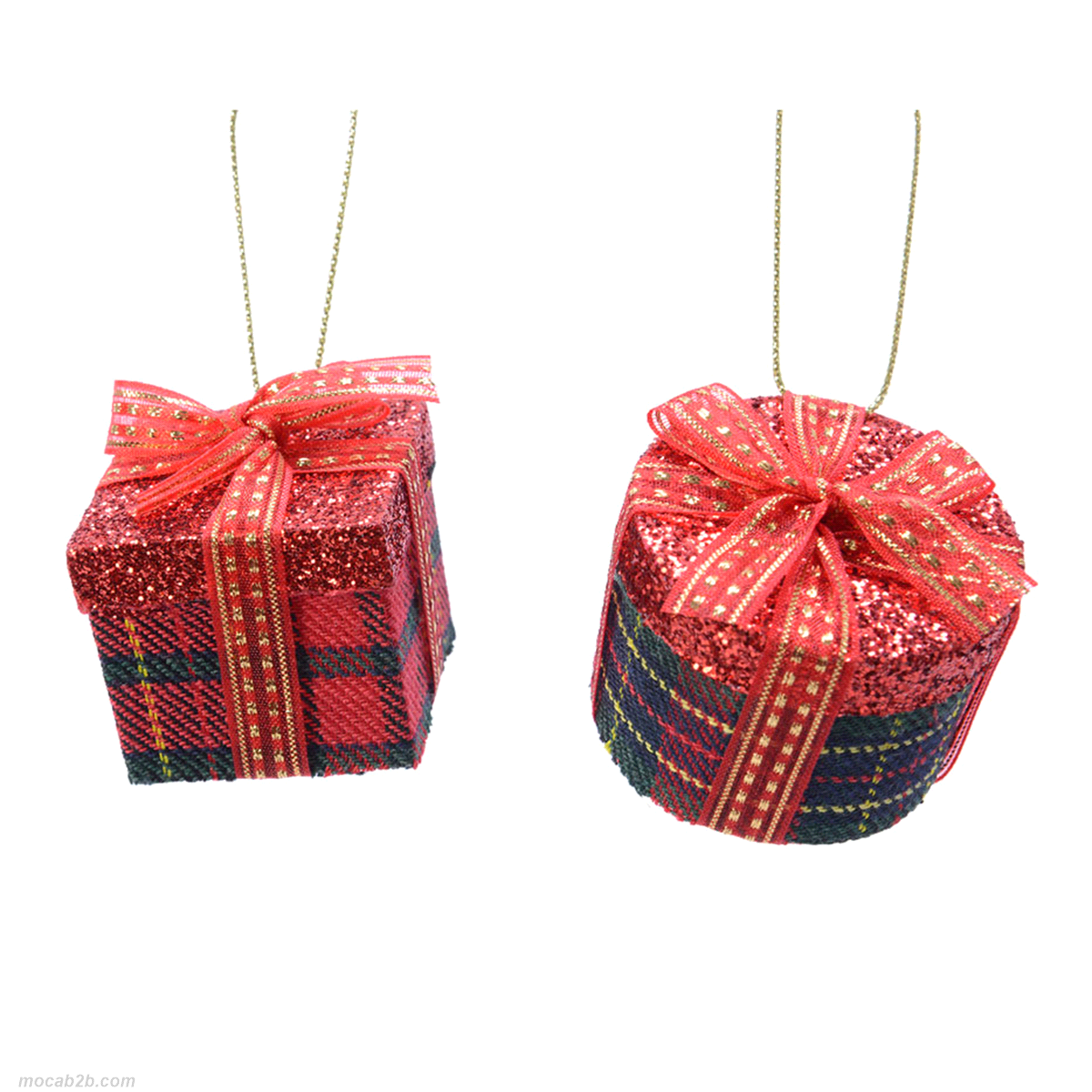 Addobbo natalizio in plastica. 