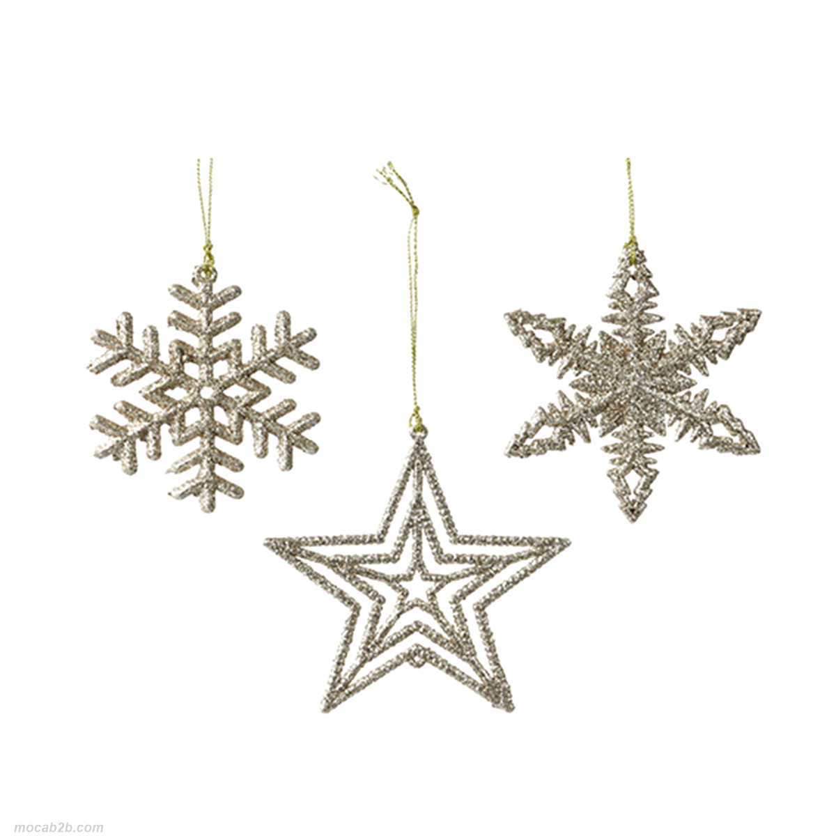 DECORI PERLA SCINTILLANTI IN 3 MODELLI ASSORTITI h.4 