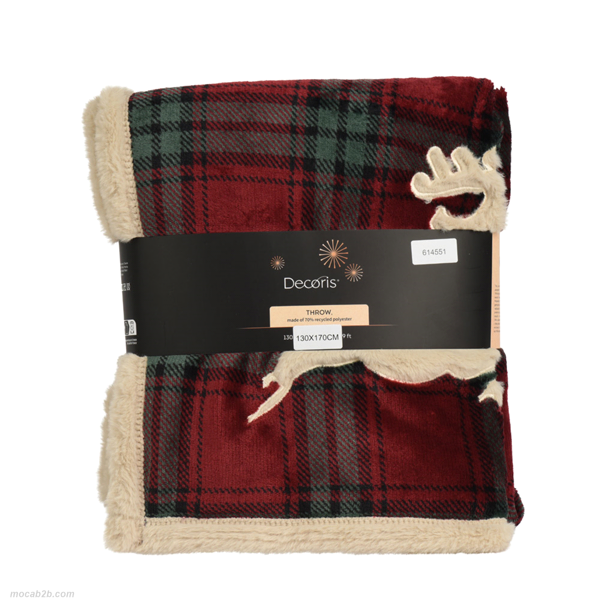 COPERTA PATCHWORK RENNE 130x170cm 