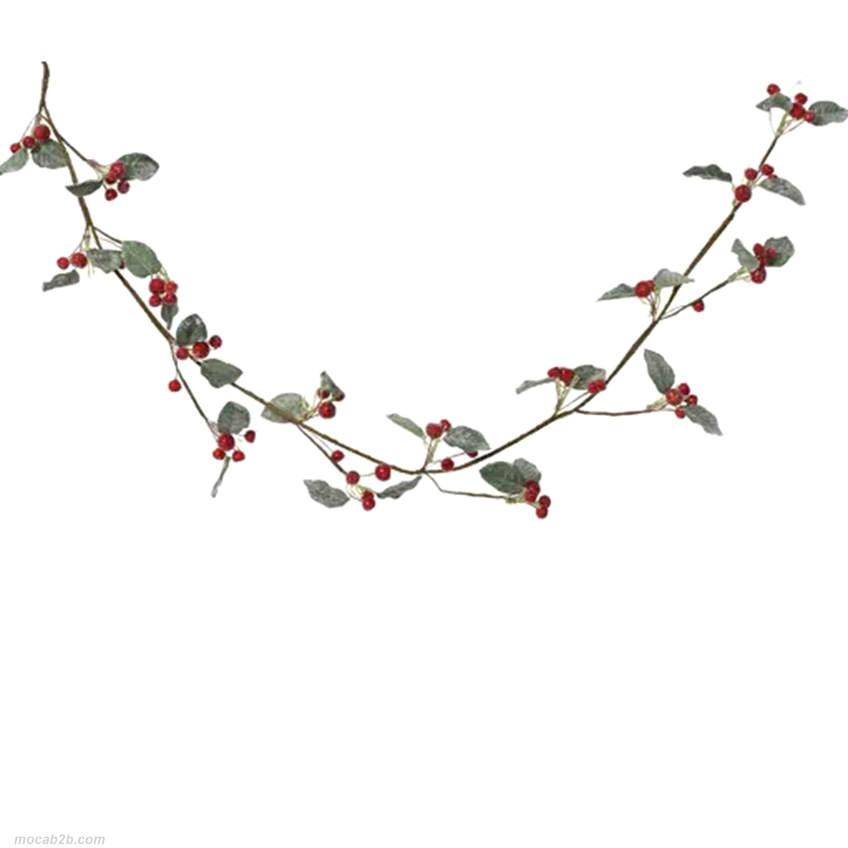 GHIRLANDA BACCHE ROSSE 130cm 