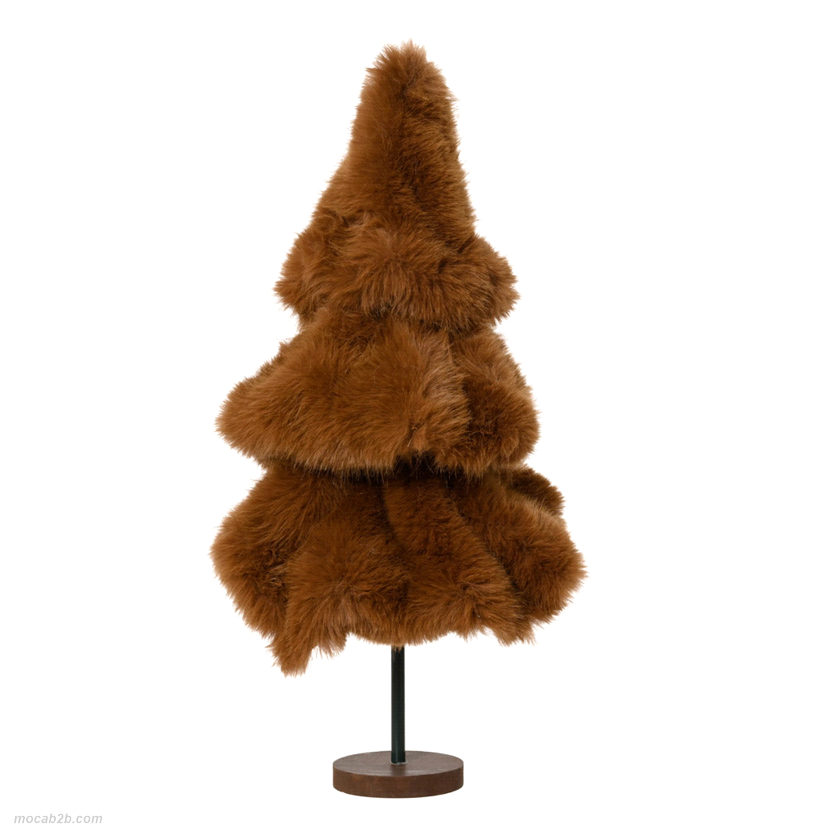 ALBERO PELLICCIA CIOCCOLATO@33h.60cm 