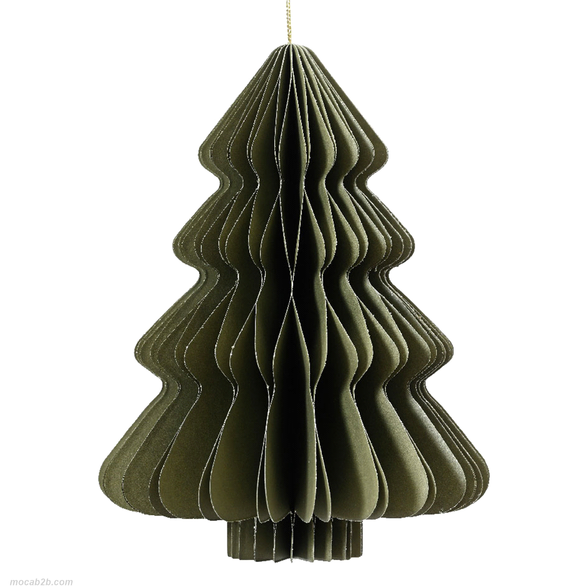 ALBERO NATALE VERDE IN CARTA @6h.8 