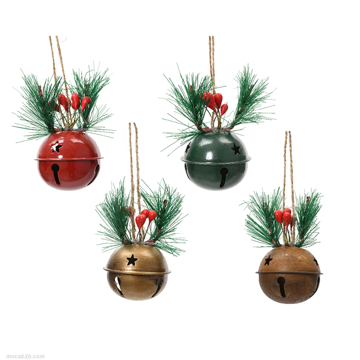 Addobbo natalizio in ferro assortito. 