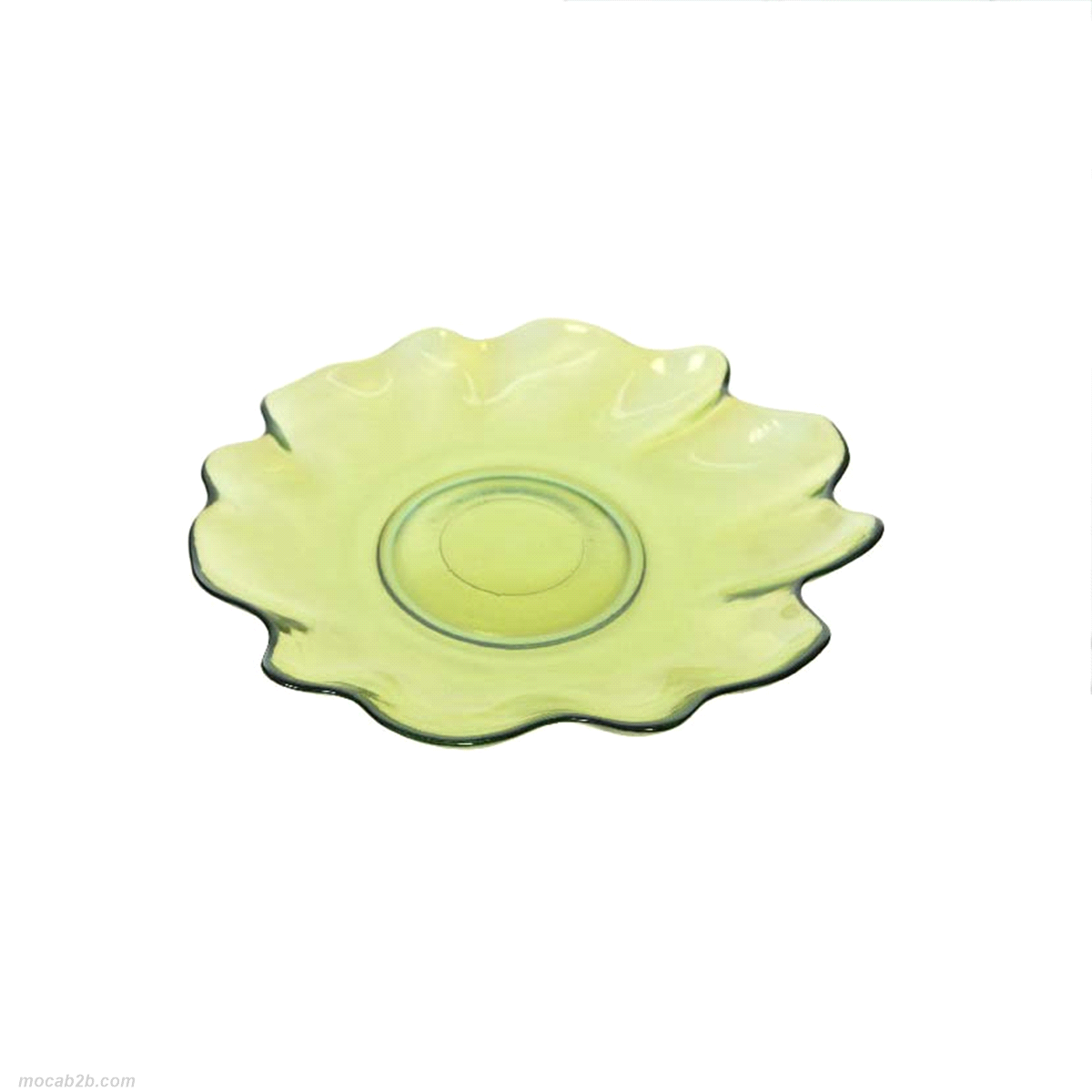 CIOTOLA GIALLO LIME VETRO RIC.@33x5 