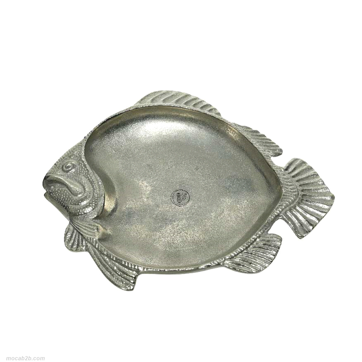 PIATTO PESCE SILVER 27x35x4 