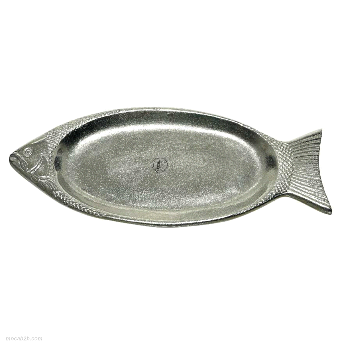 PIATTO PESCE SILVER 18x44x2,5 