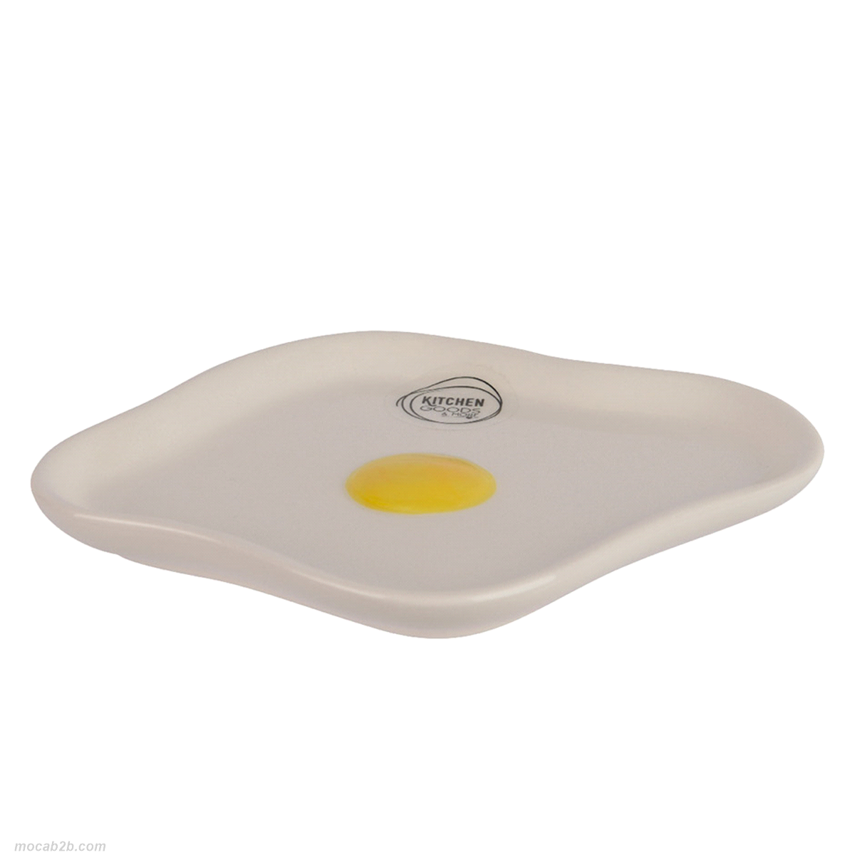 PIATTO UOVO  DOLOMITE BIANCO 16x13 