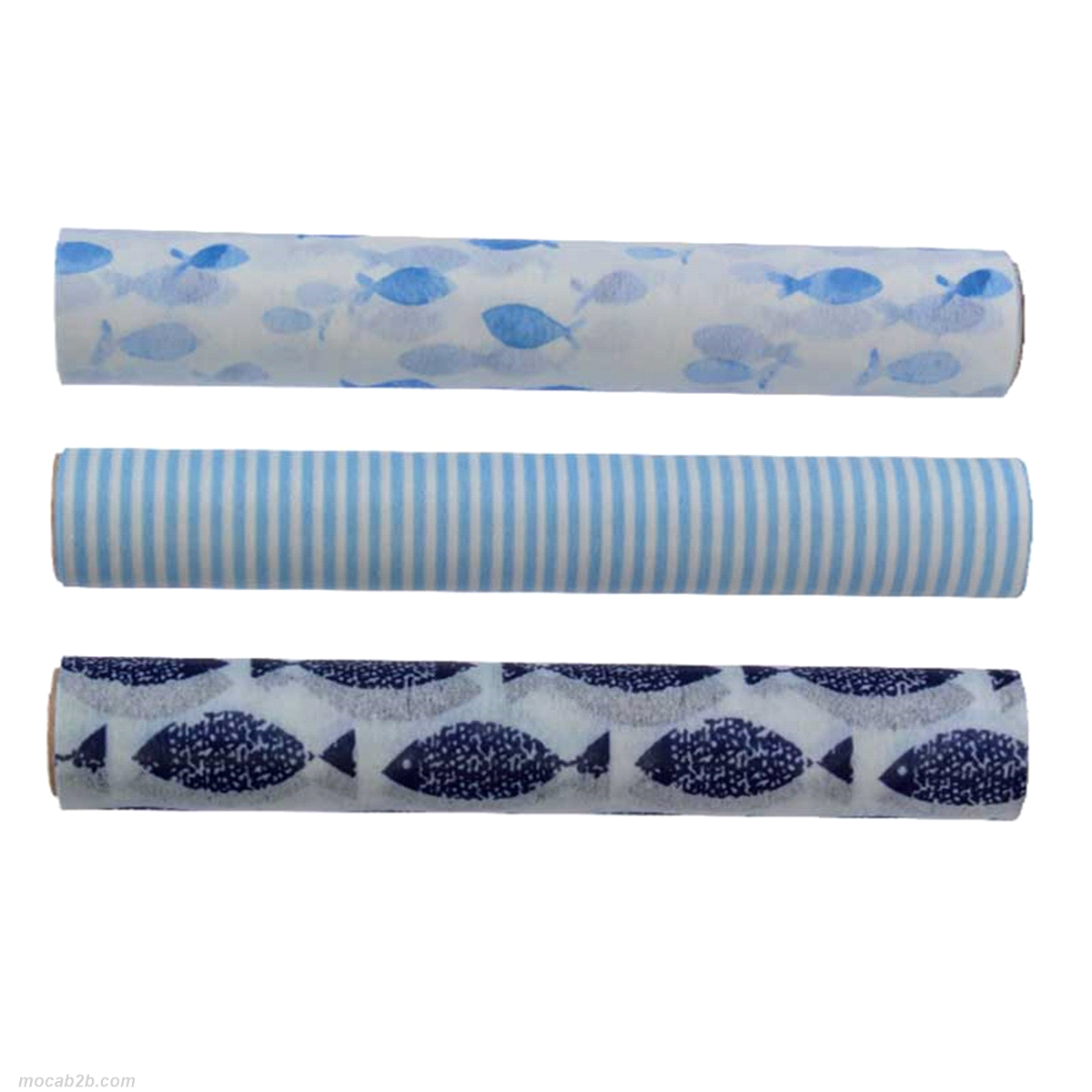 TESSUTI RIHE/PESCI 35x200 x3pz 