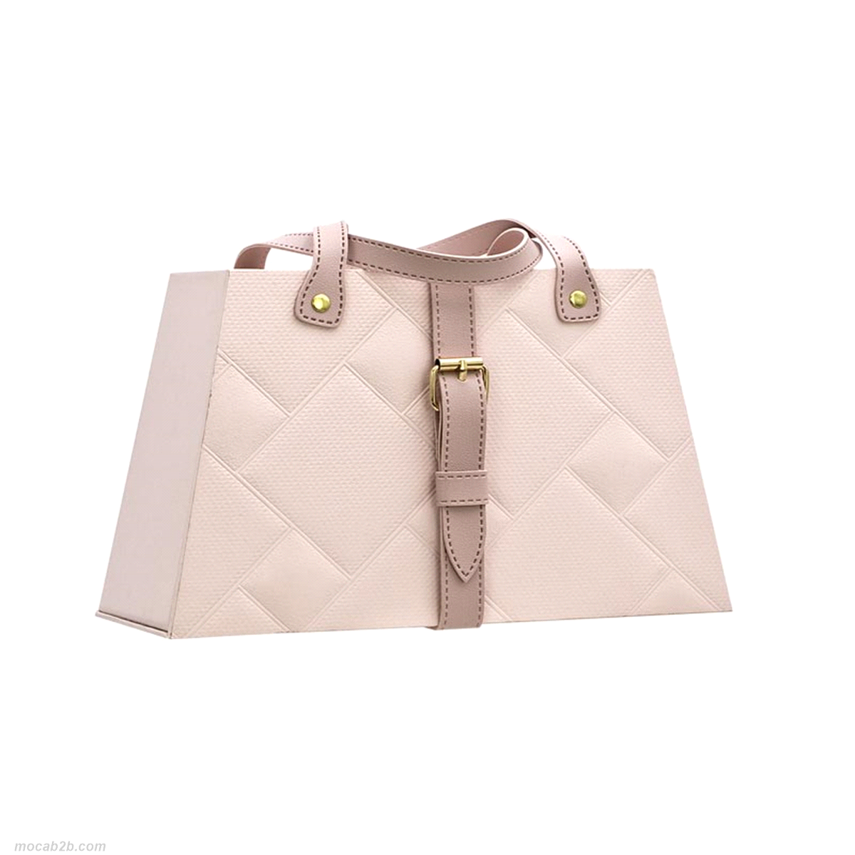 BORSA ROSA CARTONE 25x16x10cm 