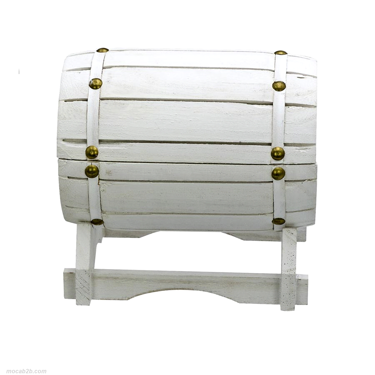 BOTTE BIANCA CON PIEDISTALLO 12x6cm 