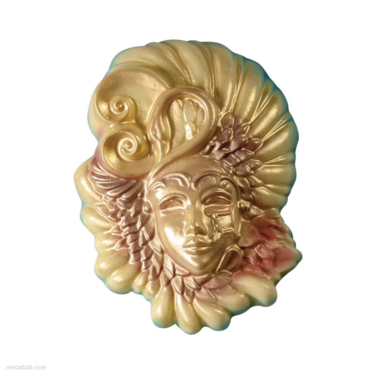 Stampo maschera Carnevale. Misura maschera: 135 x 175 x 40 mm 