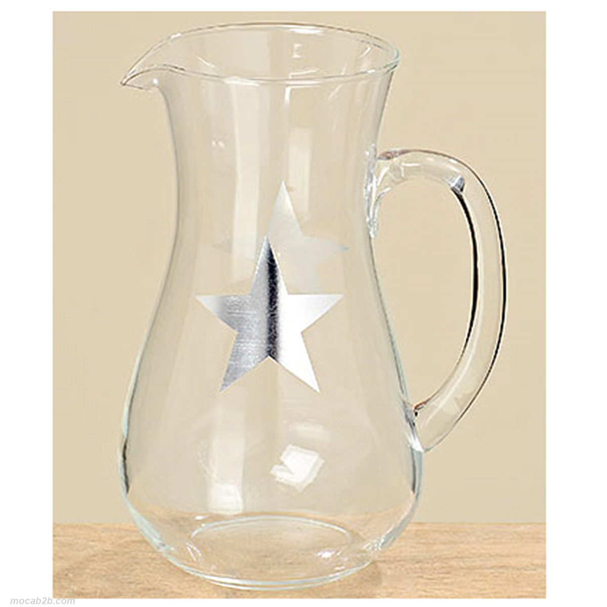 CARAFFA STAR VETRO 1000ml h21 