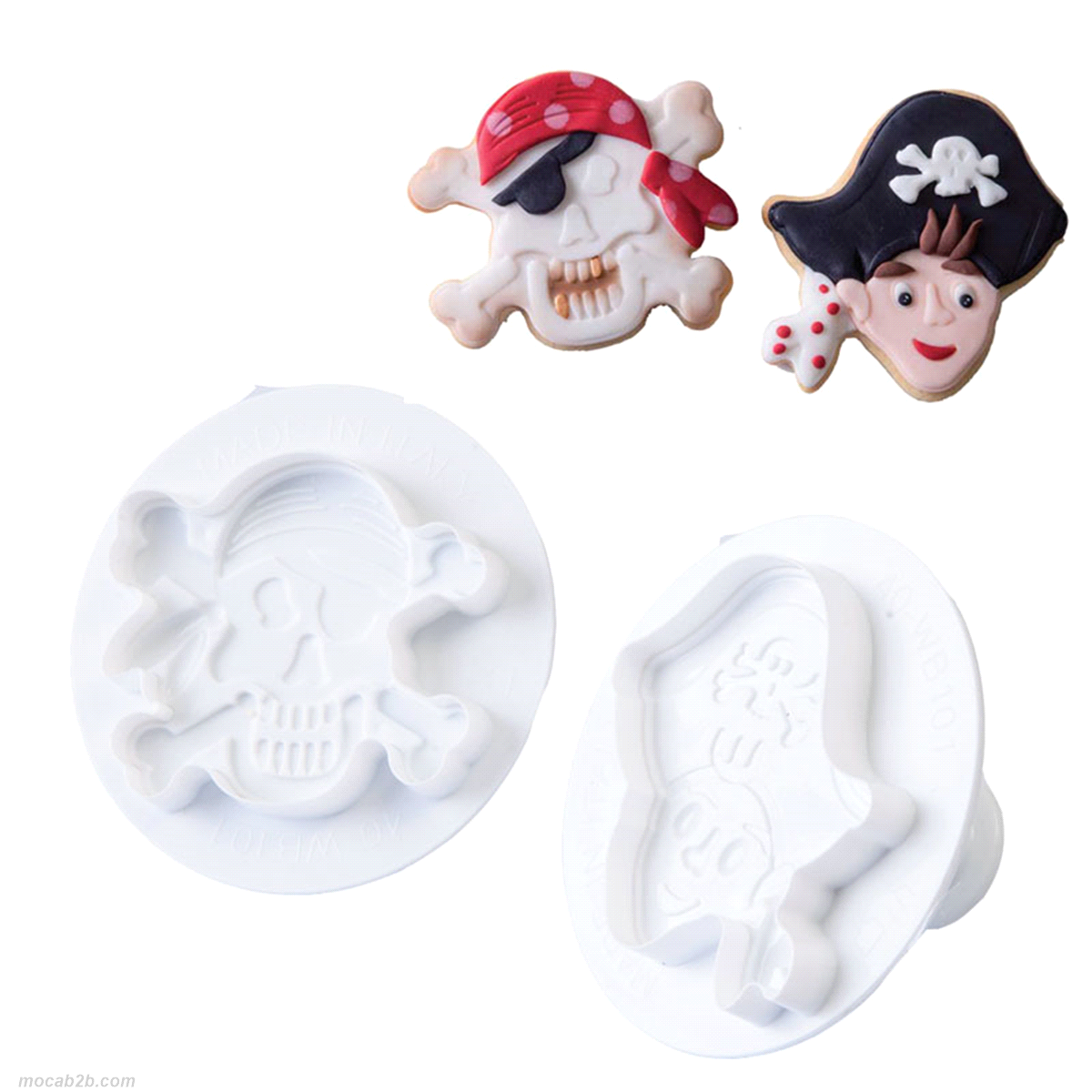 Tagliabiscotto pirati stampo a stanfuffo x2pz. 