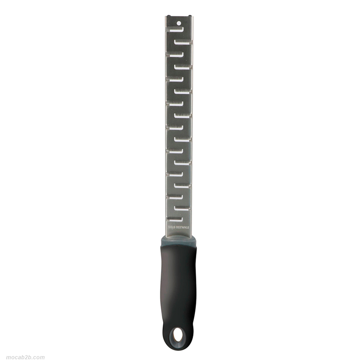 Grattugia/Zester ideale per grattugiare cioccolato, agrumi, formaggio e altro. Viene fornito con una lama in acciaio inossidabile, impugnatura morbida antiscivolo per una facile manipolazione e una custodia protettiva. 