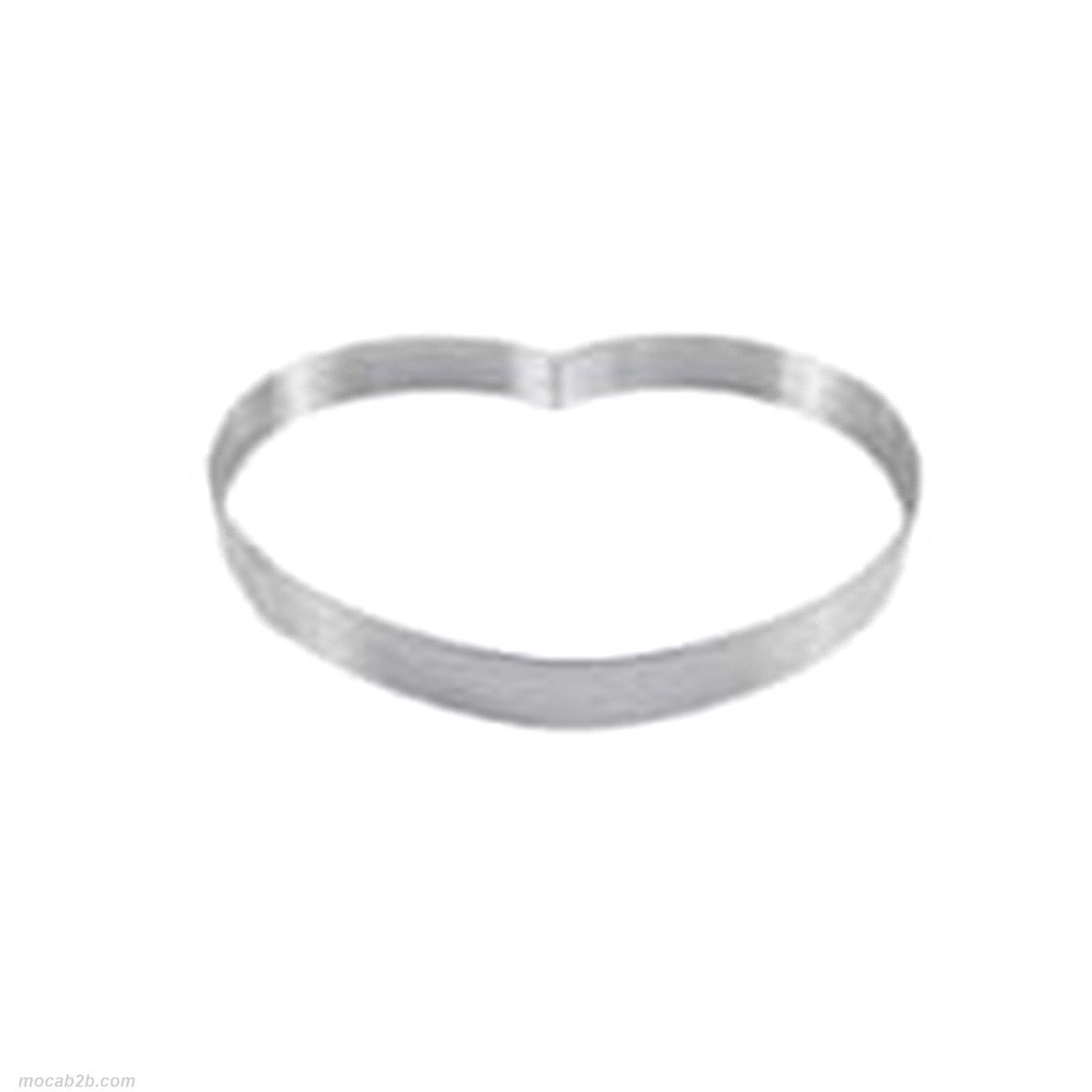 Inserto cuore per per base descrizione "HEART BASE INOX CUORE @19 h2" 