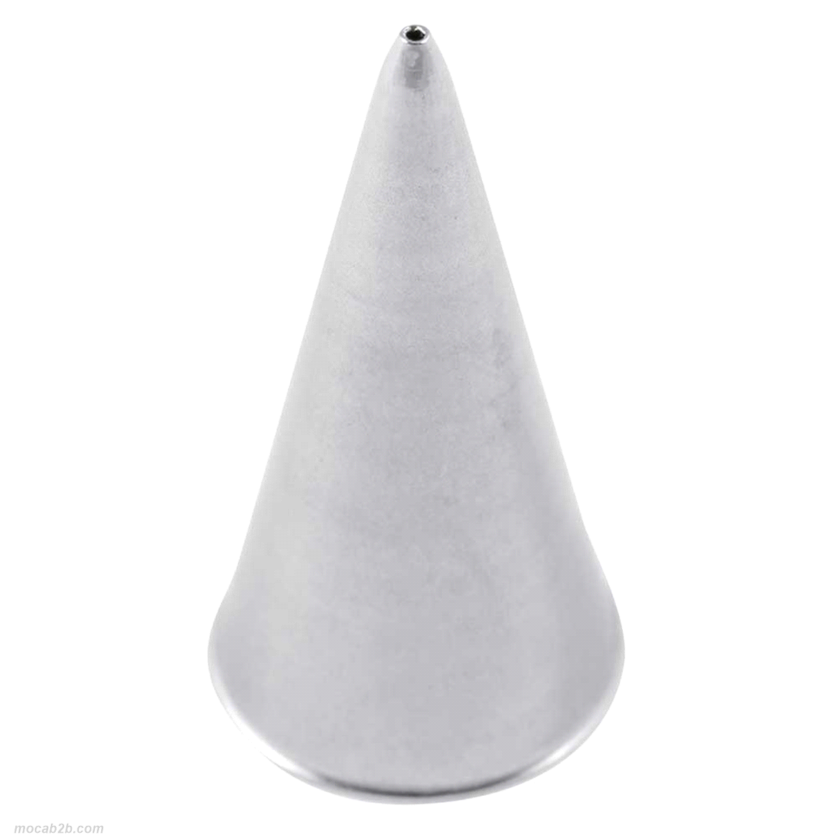 Bocchetta in acciaio inox per sac à poche o sac à poche con foro piccolissimo. Questo ugello non presenta saldature, garantendo un deflusso uniforme del prodotto e un