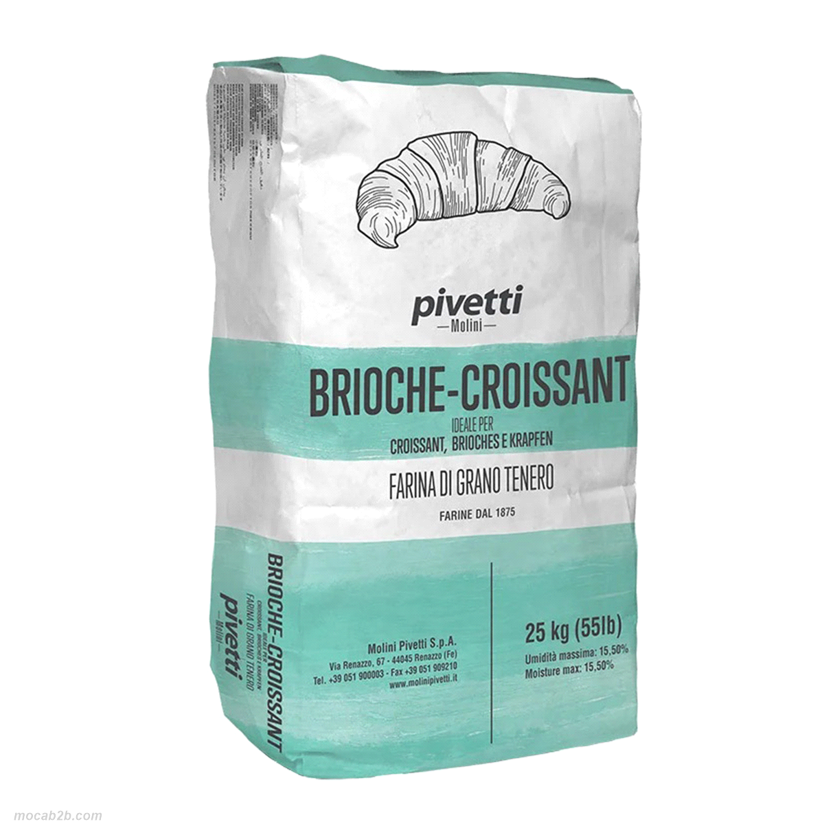 La farina ideale per preparazioni dolci lievitate come brioche e croissant, pensata per chi cerca un risultato soffice, leggero e ben alveolato. Ottenuta esclusivamente dalla macinazione di grano tenero, senza l’aggiunta di additivi o OGM, questa farina tipo 00 assicura ottime performance in lavorazione grazie a una buona forza (W 370) e un perfetto equilibrio tra tenacità ed estensibilità (P/L 0.6). 
