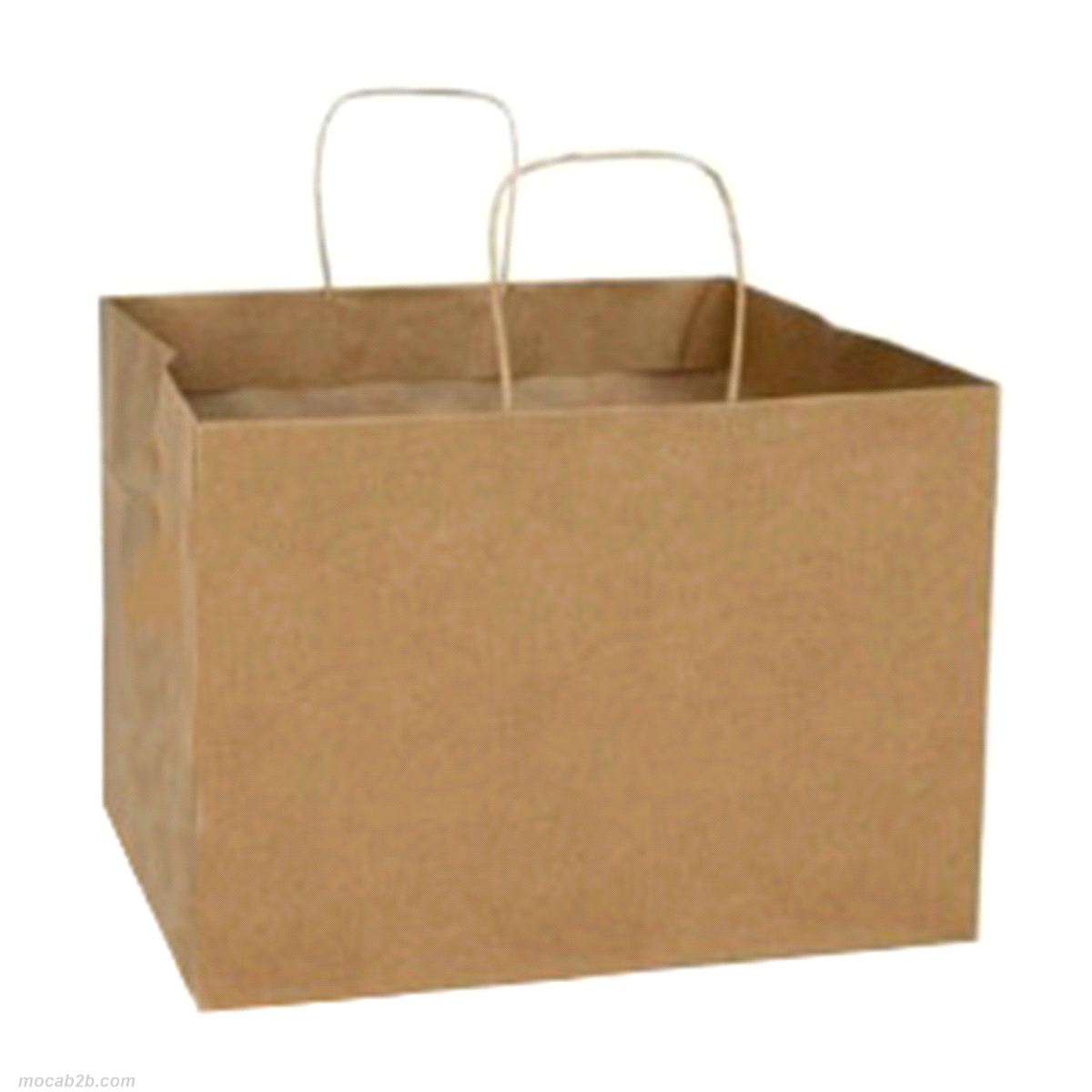 Shopper in carta resistente ideale per vassoi e food take away per l