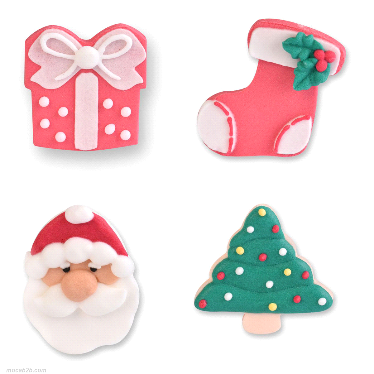 Decorazione per Natale in zucchero. Dimensione  H max 2,8 