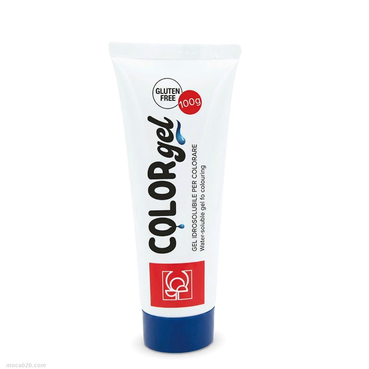 Colorante in gel idrosolubile da 100 g blu navy. Gluten free. Colorazione di tutte le masse ad esclusione di burro, cioccolato e burro di cacao. 