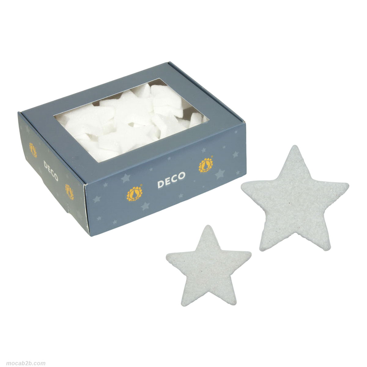 STELLINE BIANCHE SCINTILLANTI x36pz 