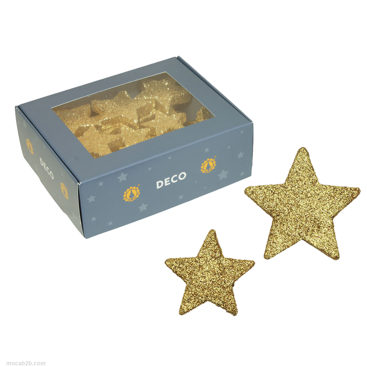 STELLINE ORO SCINTILLANTI x36pz 