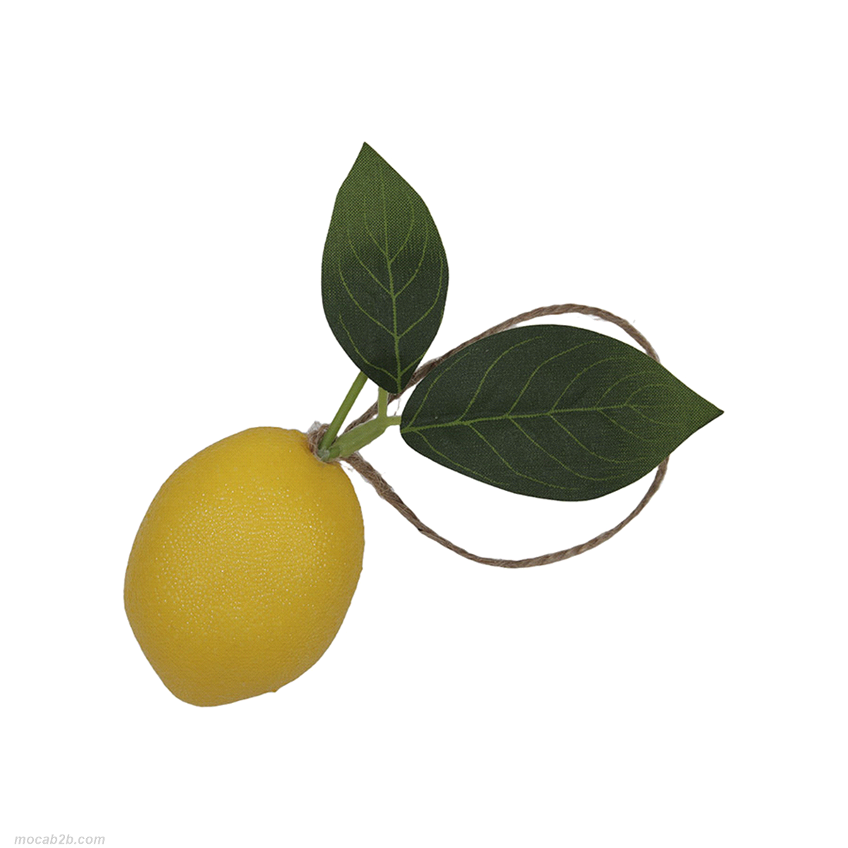 SET 8 LIMONI GIALLI DA APPENDERE 6cm 