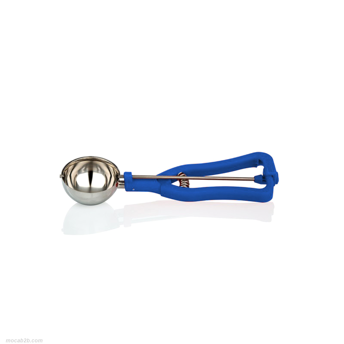 Acciaio inox 18/10 e manico in Nylon colorato. Ø 65 mm. 