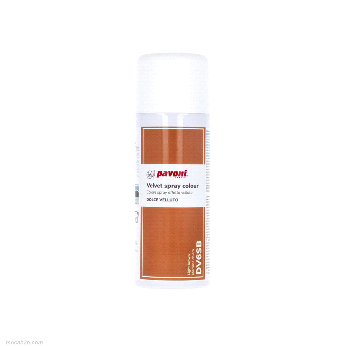 Spray effetto Dolce Velluto.Spray al burro di cacao colorato, da applicare su superfici fredde per ottenere l