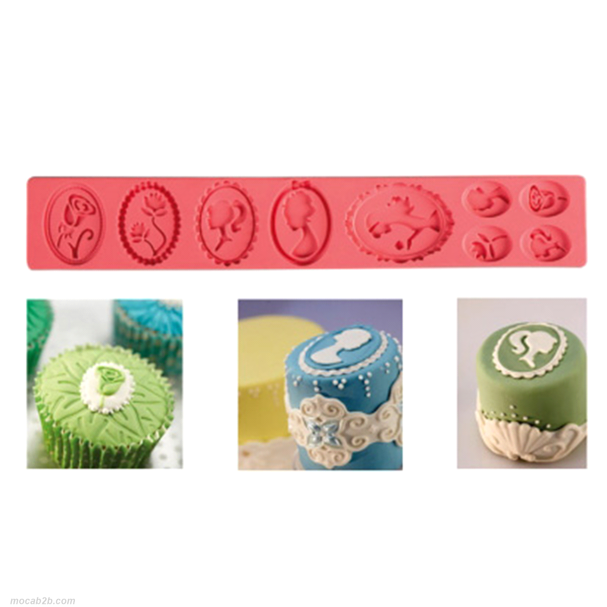 Descrizione articolo in fatturazione: STAMPO MOTIVO CAMEO SILIC.(ST15) ... 