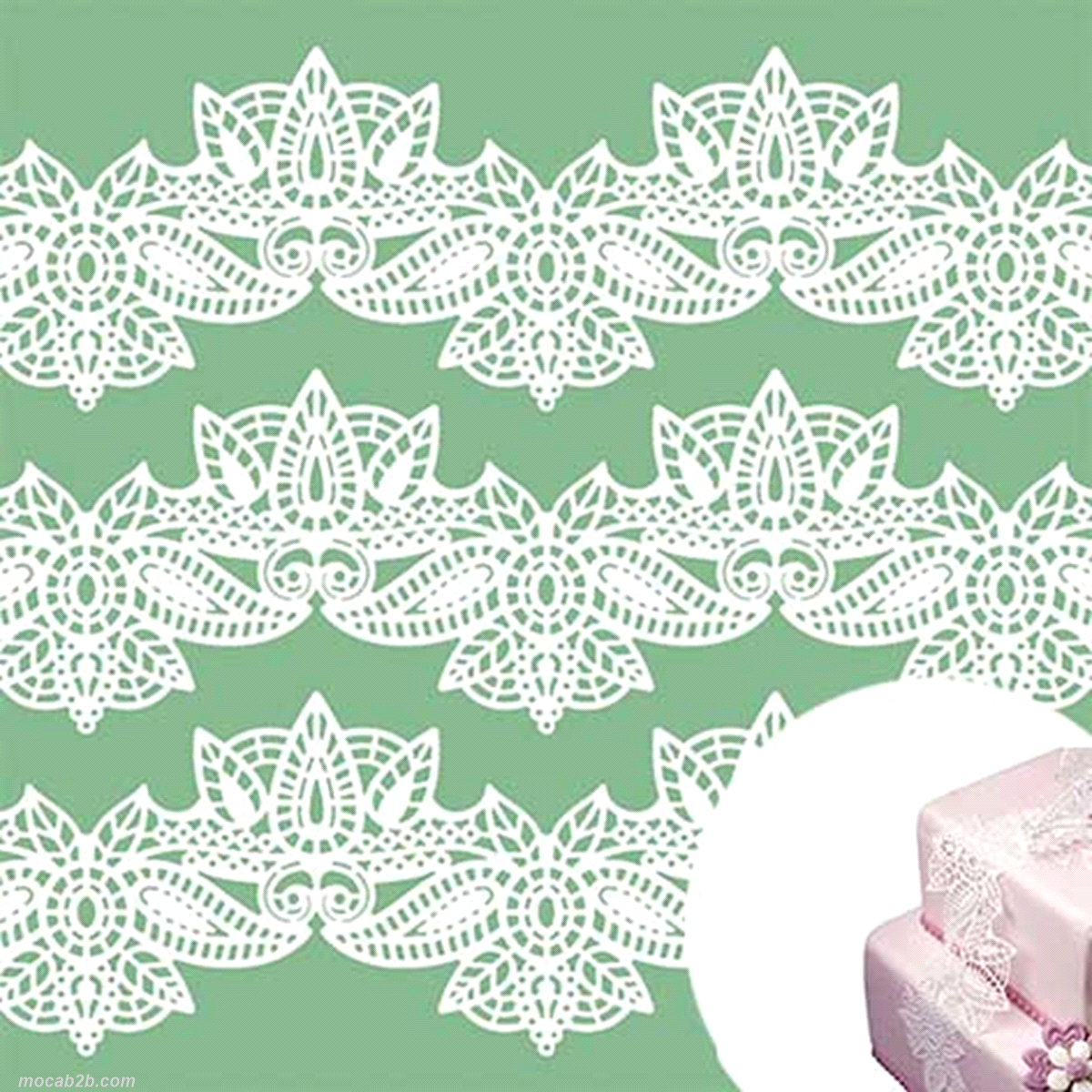 Tappetino in silicone 400 x 300 mm per Magic Decor 