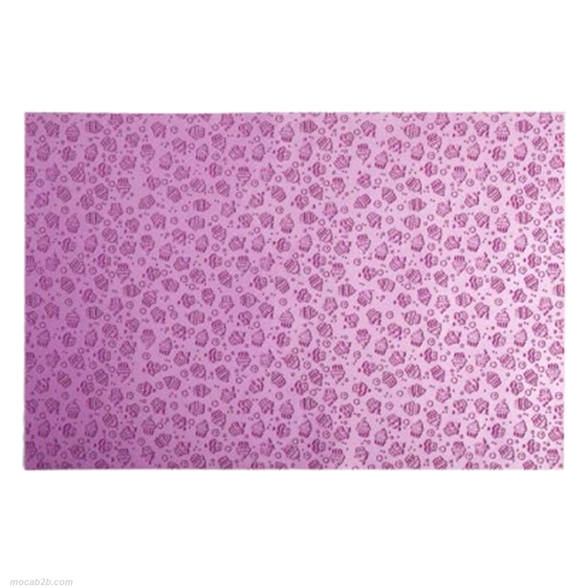 Tappetino per decorazione motivo muffin in silicone 60x40cm 