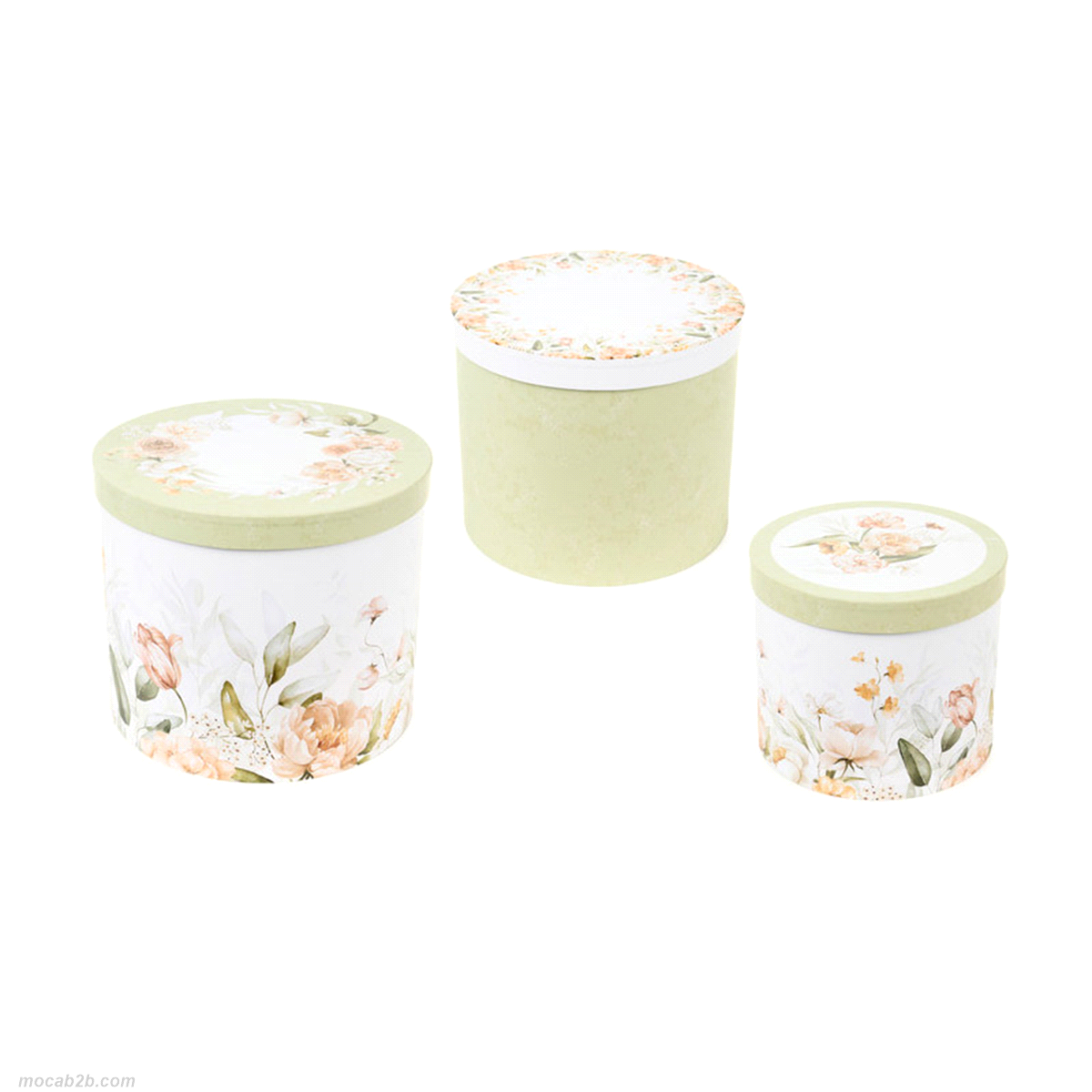 SCATOLE FLOWER GARDEN @20/23/26x3pz 