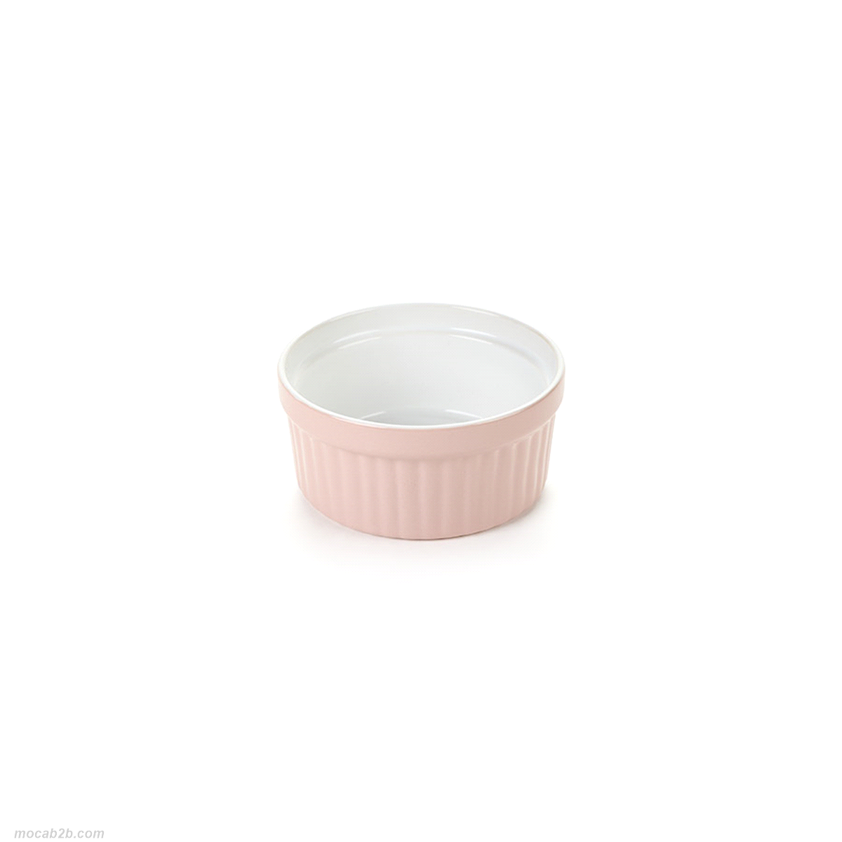 SET 2 COCOTTE STONEWARE  ROSA @11,7 @7,6 