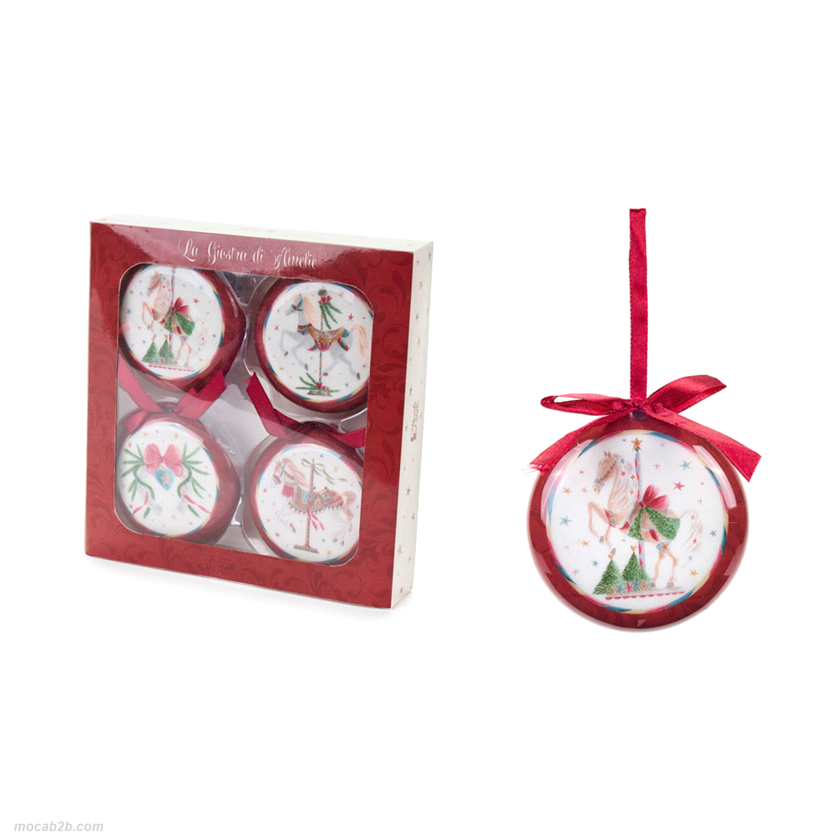 SET 4 MEDAGLIONI GIOSTRA DA APP. 