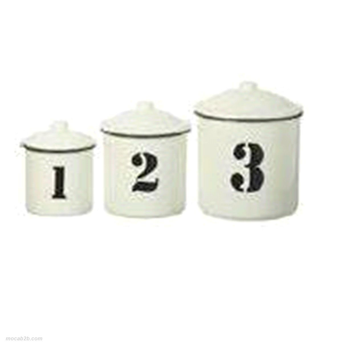 BARATTOLI UNO/DUE/TRE BIANCHI x3pz 