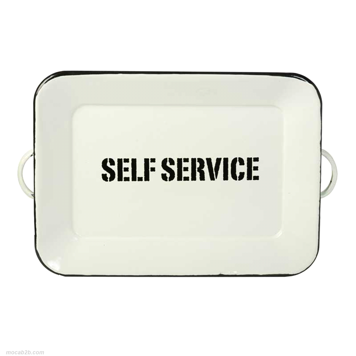 VASSOIO SELF SERVICE B.CO LATTA42x26 